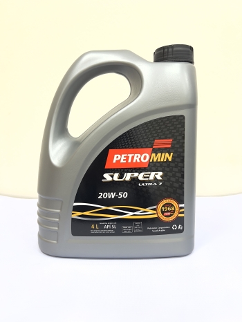 Petromin Super Ultra 7, SAE 20W-50, API-SL, 4L