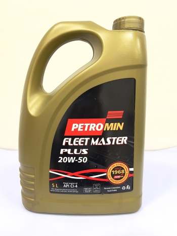 Petromin Fleet Master Plus, SAE 20W-50, API CI-4, 4X5L