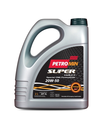Petomin CNG Special Engine Oil, SAE 20w-50, API-SL, 6X2L